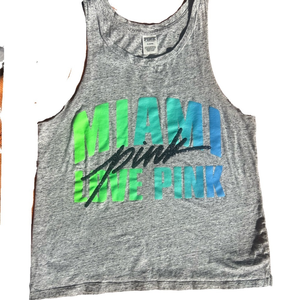 PINK Victoria's Secret muscle Top